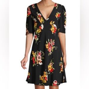 💗Free People Neon Garden Mini Dress